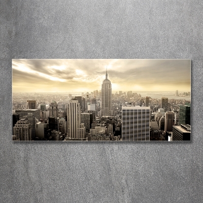 Glazen schilderij Manhattan, New York