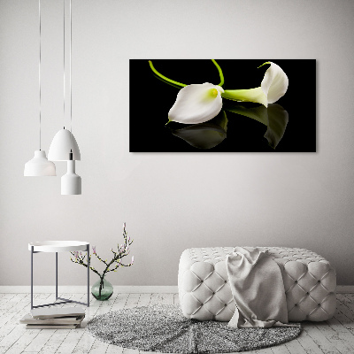 Schilderij op glas Calla