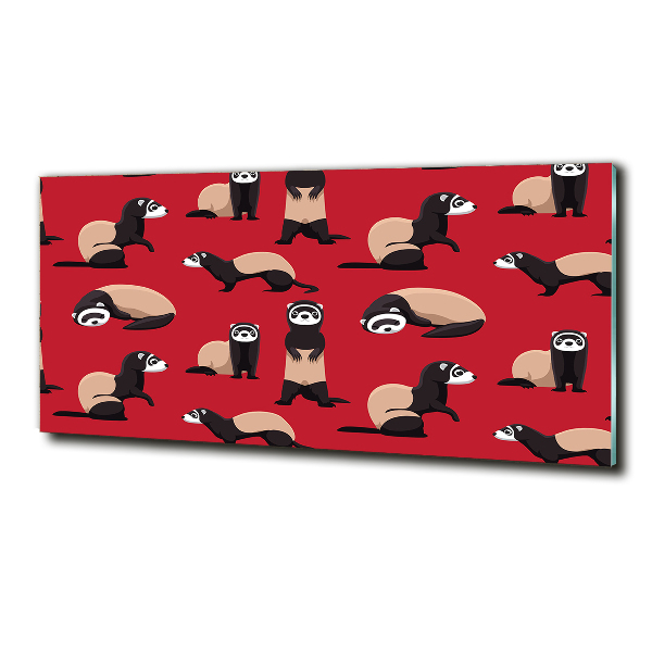 Foto-obraz szkło hartowane Tchórzofretka