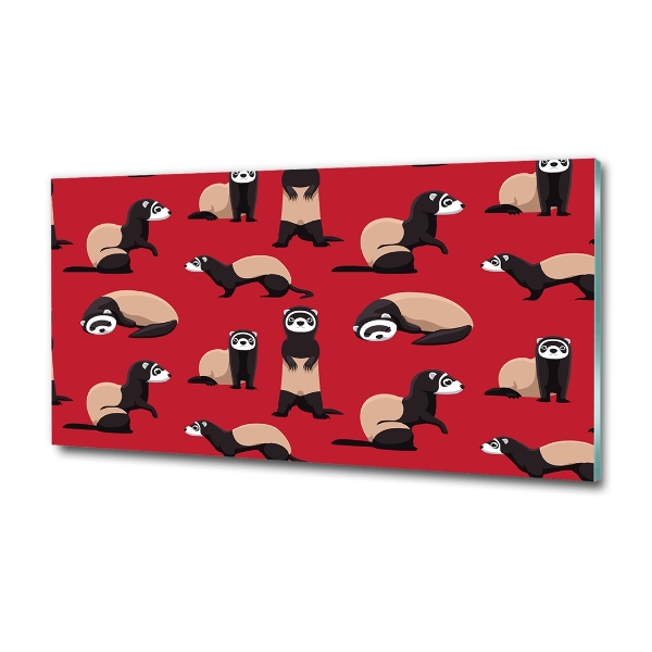 Foto-obraz szkło hartowane Tchórzofretka