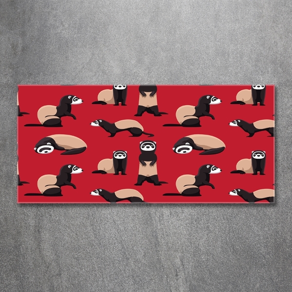 Foto-obraz szkło hartowane Tchórzofretka