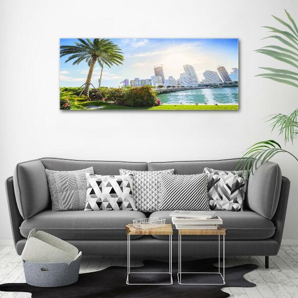 Schilderij op glas Miami, VS