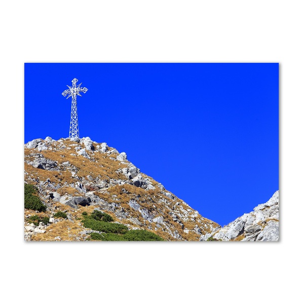 Foto obraz szkło hartowane Giewont Tatry