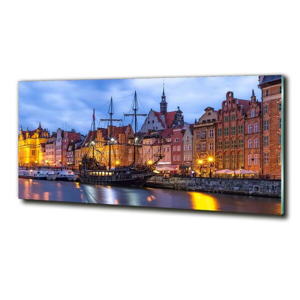 Foto schilderij op glas Gdansk, Polen