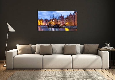 Foto schilderij op glas Gdansk, Polen