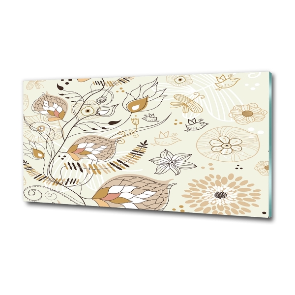 Schilderij glas Ornamenten