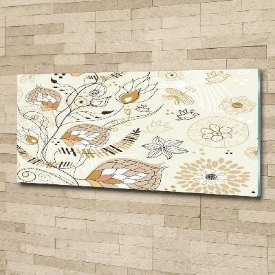 Schilderij glas Ornamenten