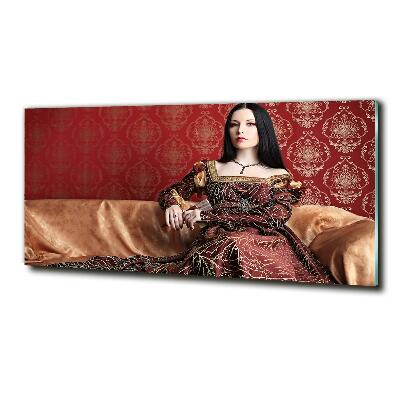 Schilderij glas Middeleeuwen