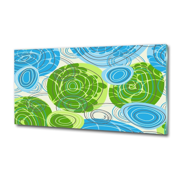 Foto schilderij op glas Abstractie