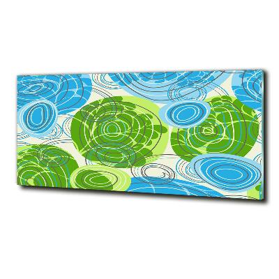 Foto schilderij op glas Abstractie