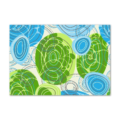 Foto schilderij op glas Abstractie