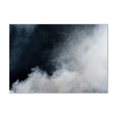 Schilderij op glas Witte rook