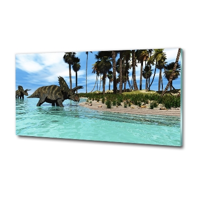 Foto-obraz szkło hartowane Dinozaury