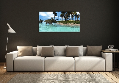 Foto-obraz szkło hartowane Dinozaury