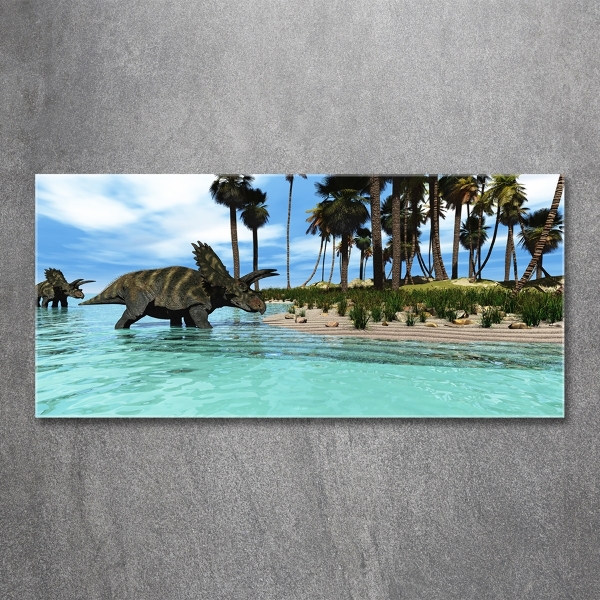Foto-obraz szkło hartowane Dinozaury