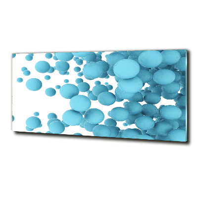 Glazen schilderij Abstracte bollen