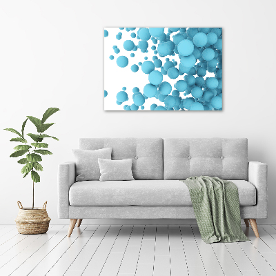 Glazen schilderij Abstracte bollen