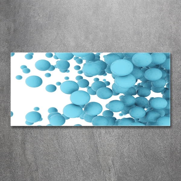 Glazen schilderij Abstracte bollen