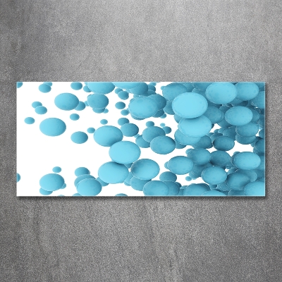 Glazen schilderij Abstracte bollen