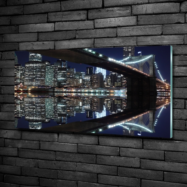 Glazen schilderij Brooklynbrug