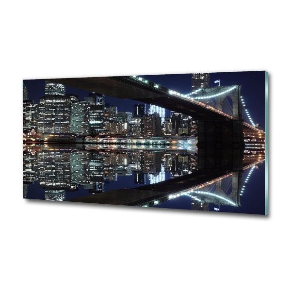 Glazen schilderij Brooklynbrug