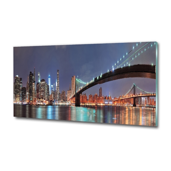 Schilderij op glas Manhattan, New York