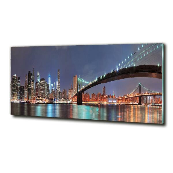 Schilderij op glas Manhattan, New York