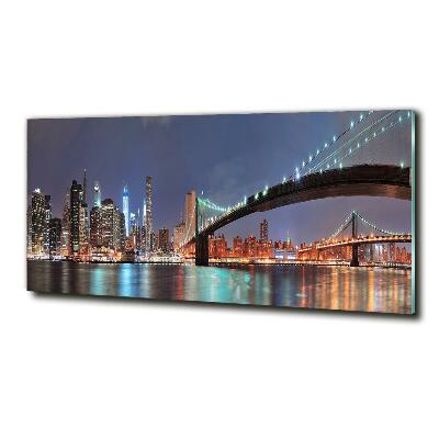 Schilderij op glas Manhattan, New York
