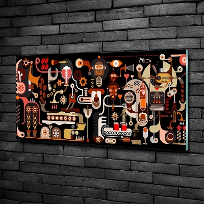 Foto-obraz szkło hartowane Produkcja kawy