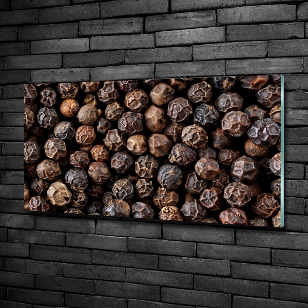 Schilderij glas Peperkorrels