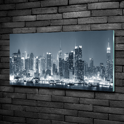 Foto obraz szklany Manhattan Nowy Jork