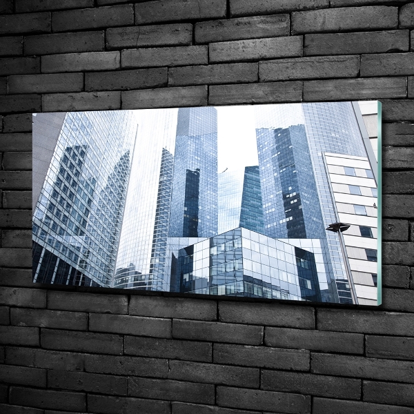 Foto obraz szkło hartowane Drapacze chmur