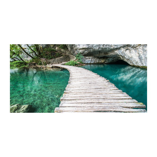 Glazen schilderij Plitvice-meren