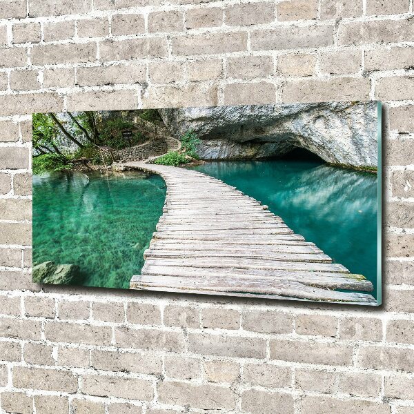 Glazen schilderij Plitvice-meren