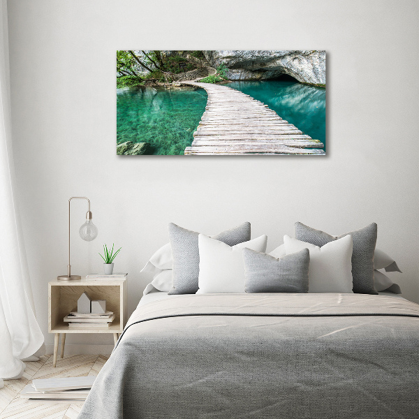 Glazen schilderij Plitvice-meren