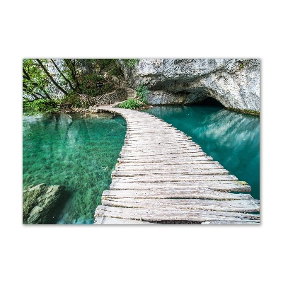 Glazen schilderij Plitvice-meren