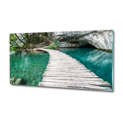 Glazen schilderij Plitvice-meren