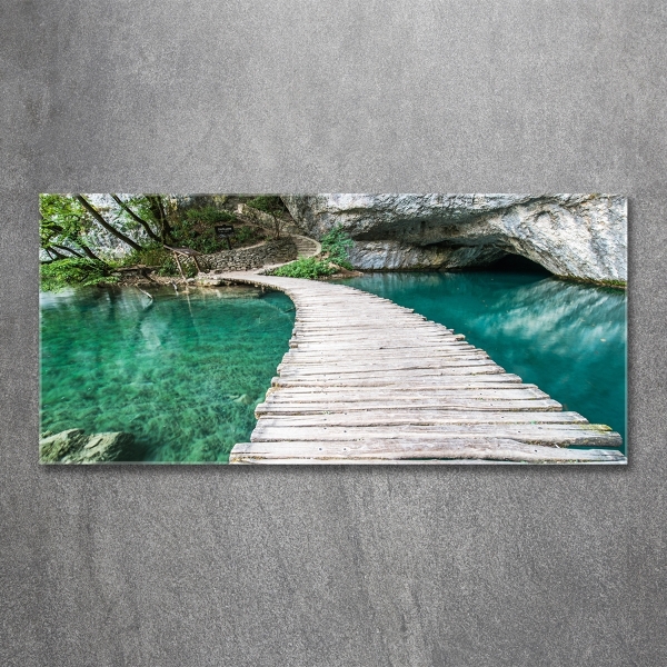 Glazen schilderij Plitvice-meren