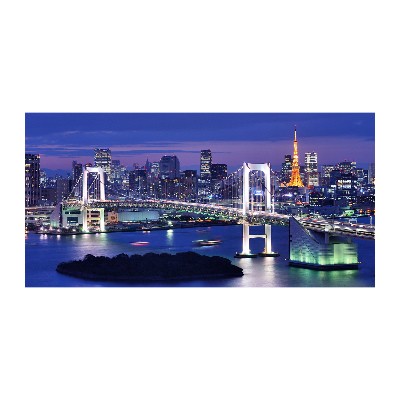 Foto obraz szkło hartowane Most w Tokio