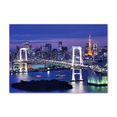 Foto obraz szkło hartowane Most w Tokio