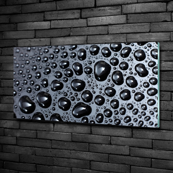 Foto-obraz szkło hartowane Krople wody