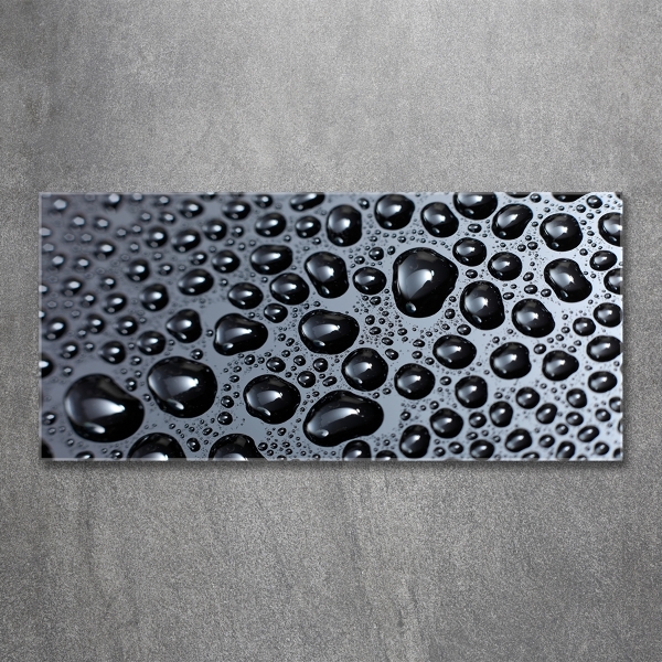 Foto-obraz szkło hartowane Krople wody