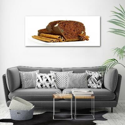 Foto obraz szklany Piernik i wanilia