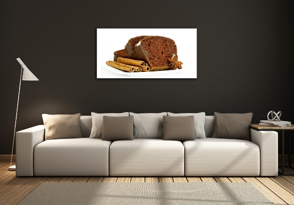 Foto obraz szklany Piernik i wanilia