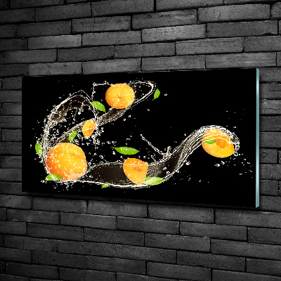 Foto obraz szkło hartowane Morele i woda