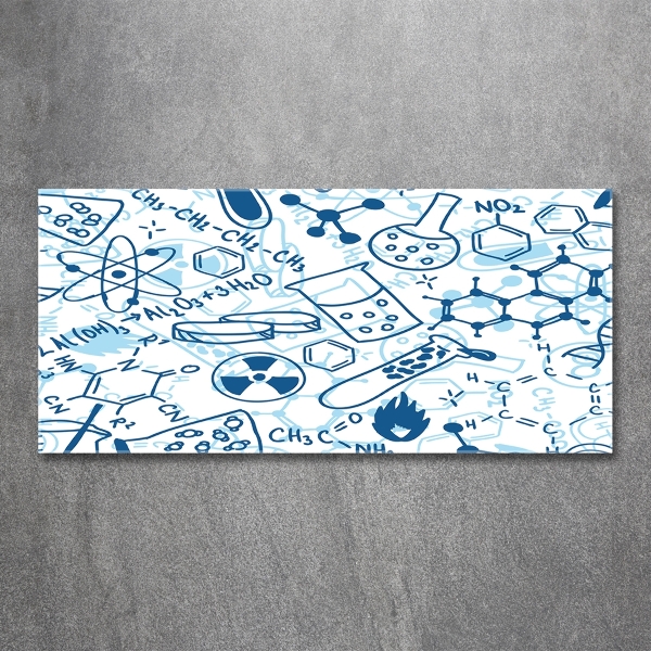 Foto-obraz szkło hartowane Chemia tło