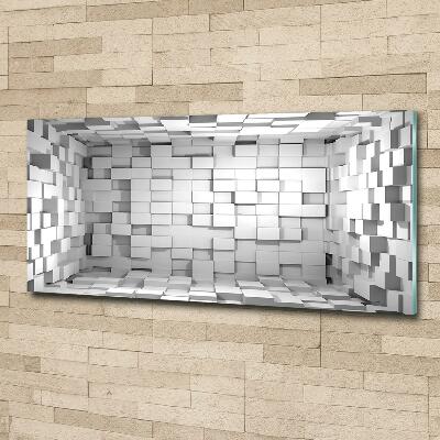 Schilderij op glas Kubussen