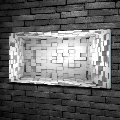 Foto-obraz szkło hartowane Sześciany