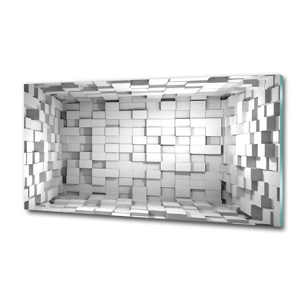 Schilderij op glas Kubussen