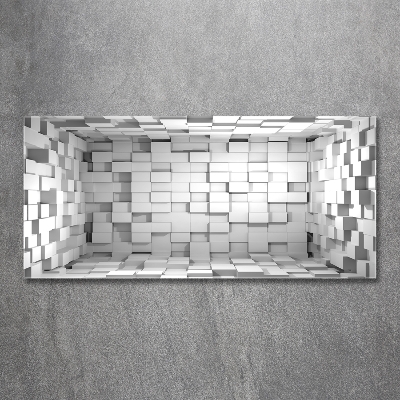 Schilderij op glas Kubussen